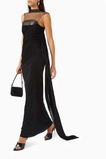 Cdam32 Dress in Stretch Crepe Knit