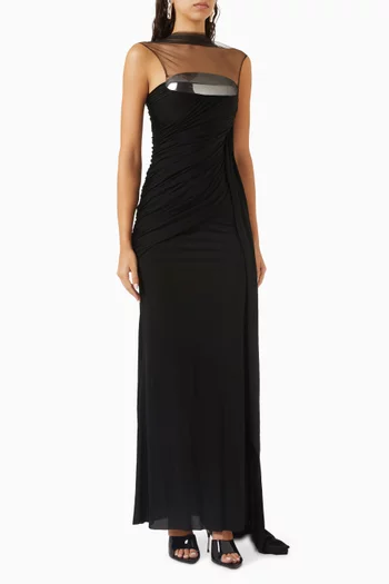 Cdam32 Dress in Stretch Crepe Knit