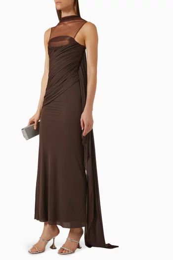 Cdam32 Dress in Stretch Crepe Knit