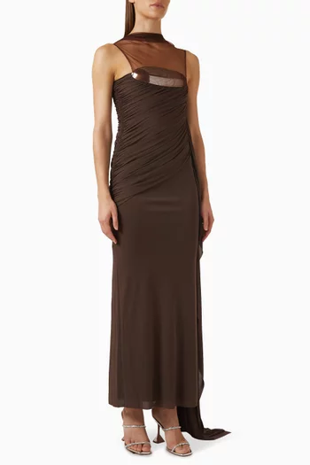 Cdam32 Dress in Stretch Crepe Knit