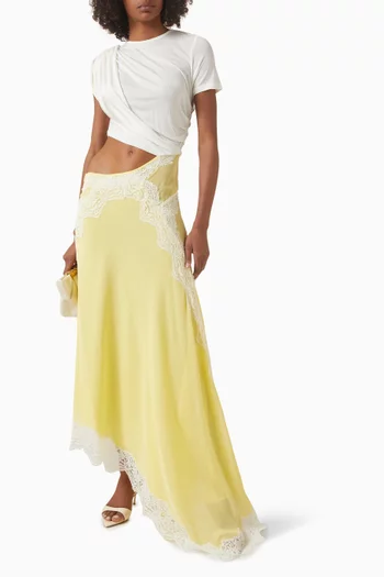 فستان فيرف بتي شيرت ملفوف