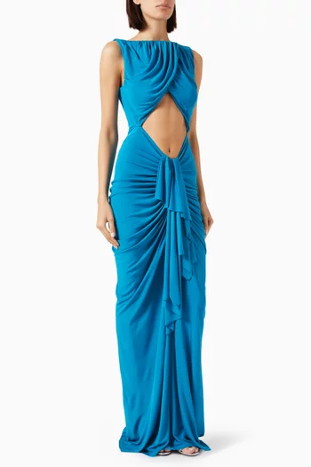 Bateau Disconnect Tank Dress in Jersey
