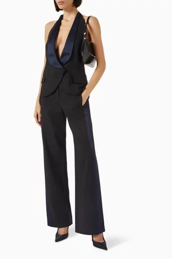 Tuxedo Contrast Pants