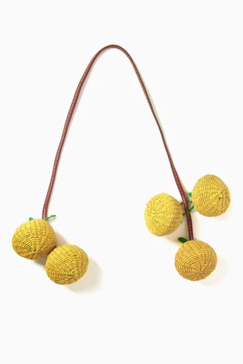 Fruit Charm in Toquilla Straw