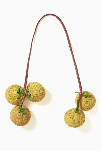 Fruit Charm in Toquilla Straw