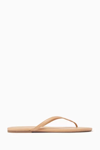 Freja Thong Sandals in Nappa Leather
