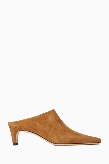 Wally 55 Mule in Suede