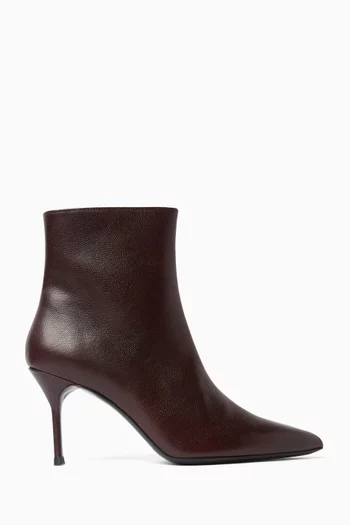 Sebastian 80 Ankle Boots in Leather
