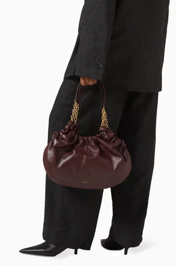 Medium Miami Tote Bag in Leather