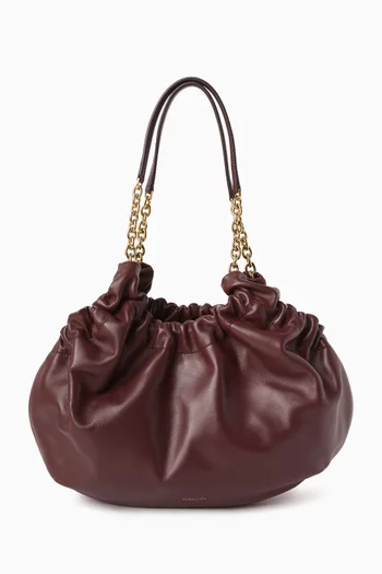 Medium Miami Tote Bag in Leather
