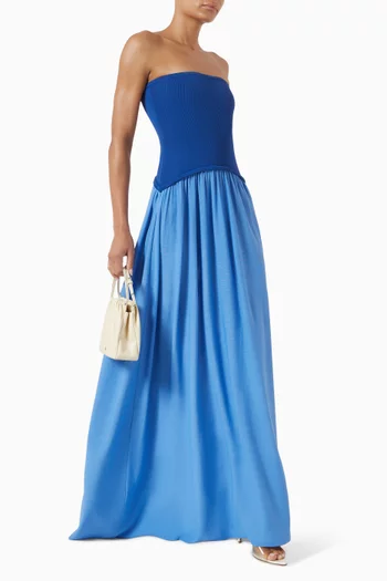 Soglio Strapless Maxi Dress