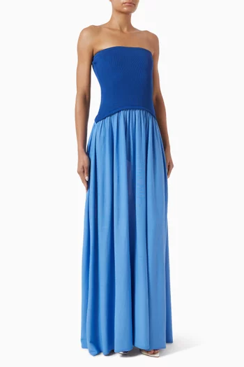 Soglio Strapless Maxi Dress