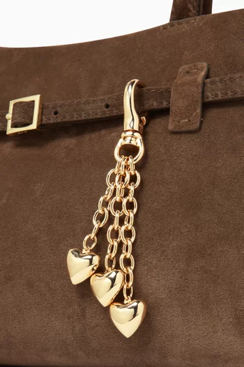 The Puffy Heart Bag Charm