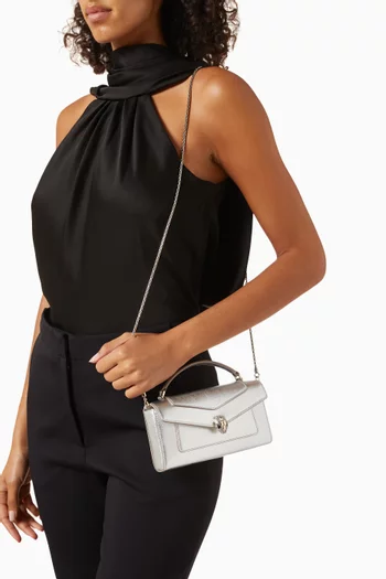 Sea Phone Pouch in Leather