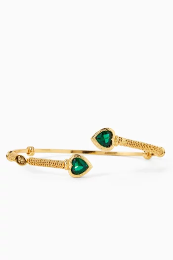 Duality Amore Bracelet in Gold-plated Metal