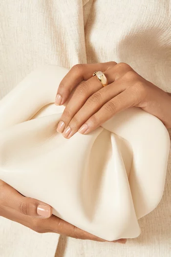 Saint Germain Open Ring in Gold-plated Metal