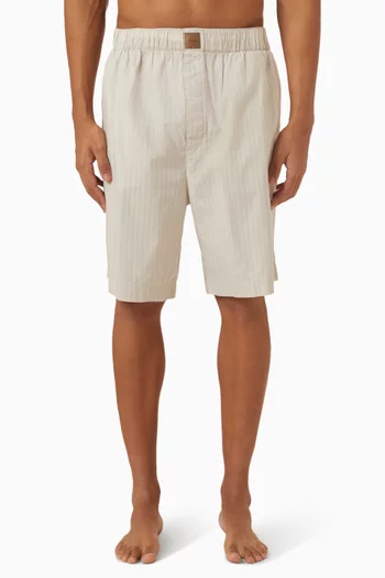 شورت للنوم قطن بوبلين