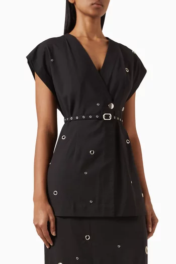 Star Belted Top
