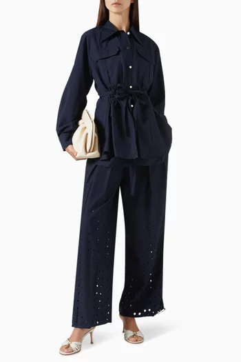 Pegasus Pants in Terry-rayon