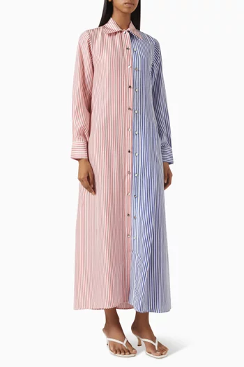 Spica Maxi Shirt Dress