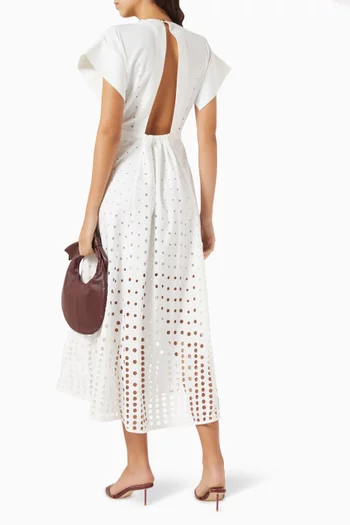 Shell Belted Dress