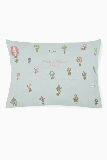 Monceau Mansion Cushion in Cotton-satin