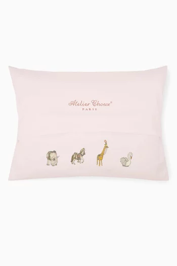 Carousel Cushion in Cotton-satin
