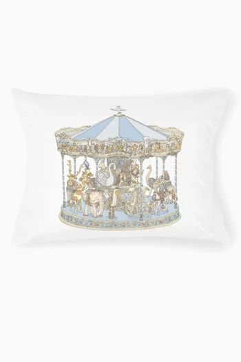 Carousel Cushion in Cotton-satin