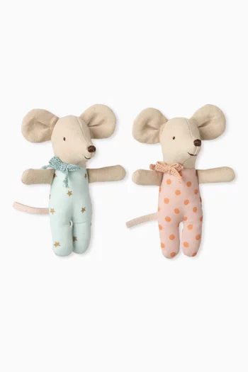 Twins, Baby Mice In Matchbox