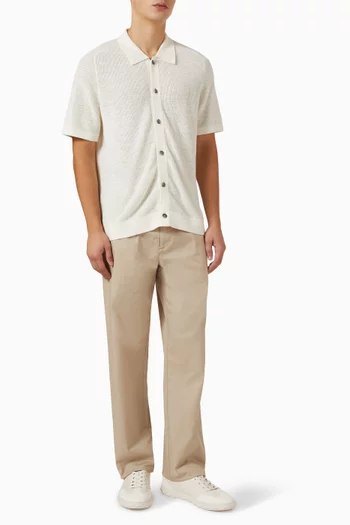 Button-up Shirt in Linen