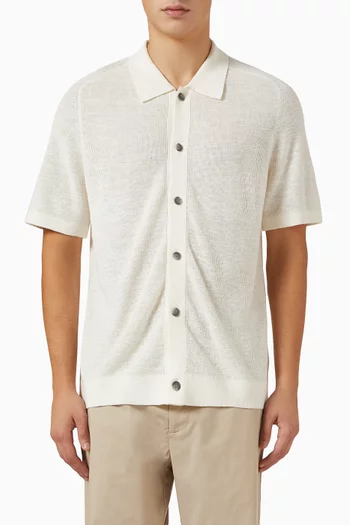 Button-up Shirt in Linen