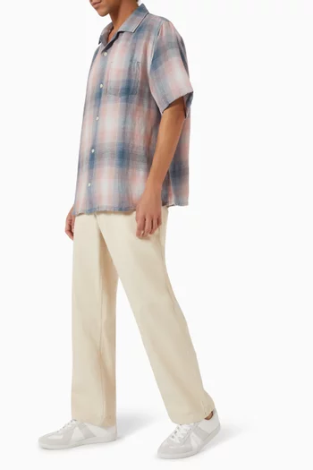 Straight Pants in Canvas