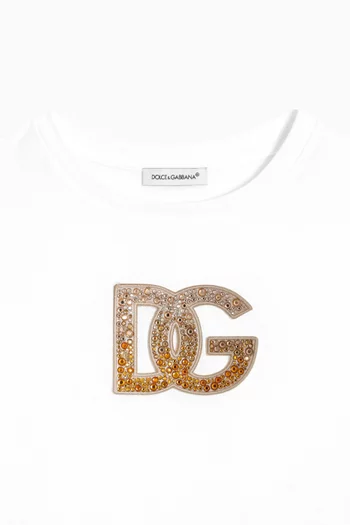 Logo-embellished T-shirt in Cotton