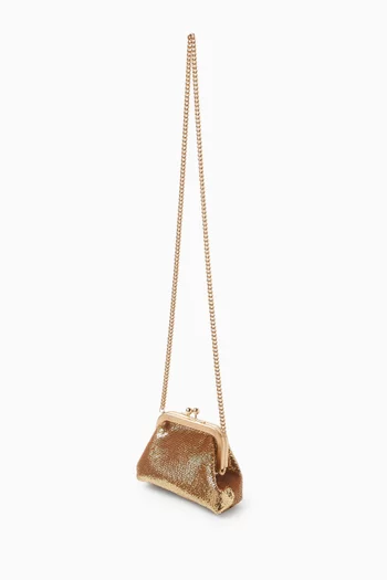 Sequined Shoulder Bag