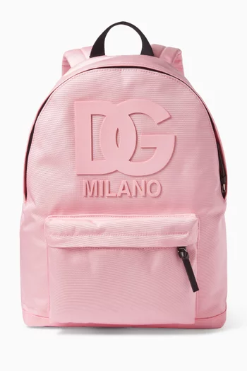 DG Rubber-patch Backpack in Nylon