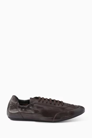 Collapse Sneakers in Leather
