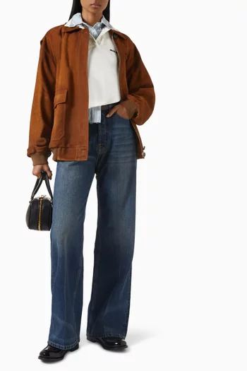 Logo Polo Shirt in Cotton Piqué