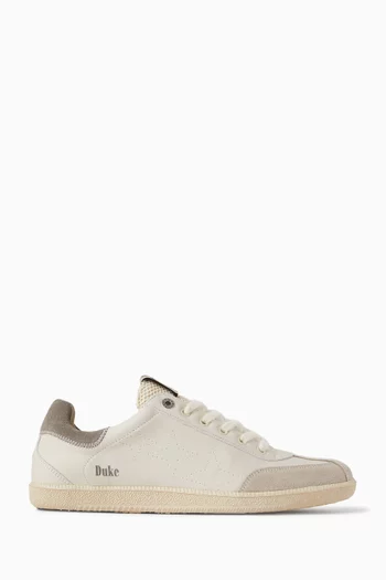 Plus Duke Sneakers in Leather & Suede