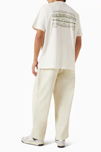 تي شيرت بطبعة 3one3 قطن