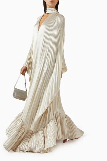 Empire Pleated Gown