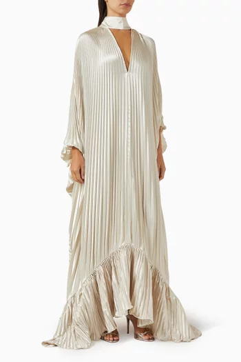 Empire Pleated Gown
