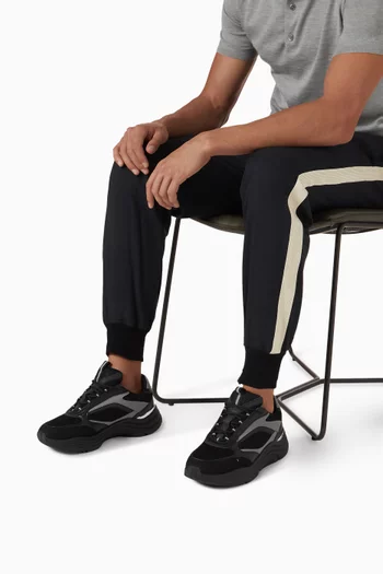 Cyrus 2.0 Sneakers in Suede & Mesh