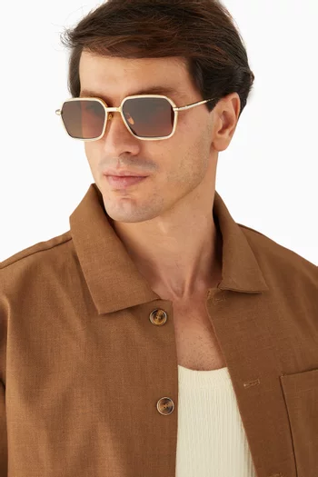 Admiral Sunglasses in Titanium