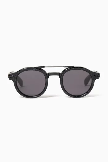 Delage Sunglasses in Acetate & Titanium