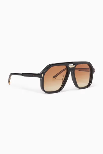 Casius Aviator Sunglasses in Acetate