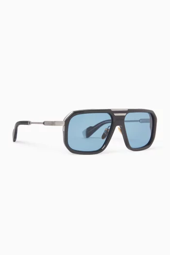 Donohu Aviator Sunglasses in Acetate