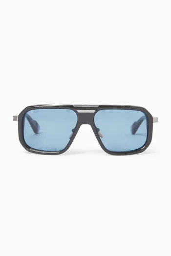 Donohu Aviator Sunglasses in Acetate