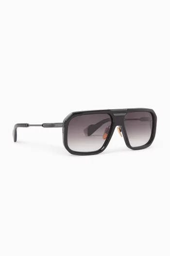 Donohu Aviator Sunglasses in Acetate