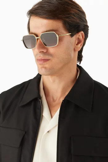 Admiral Sunglasses in Titanium
