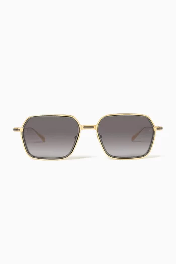 Admiral Sunglasses in Titanium